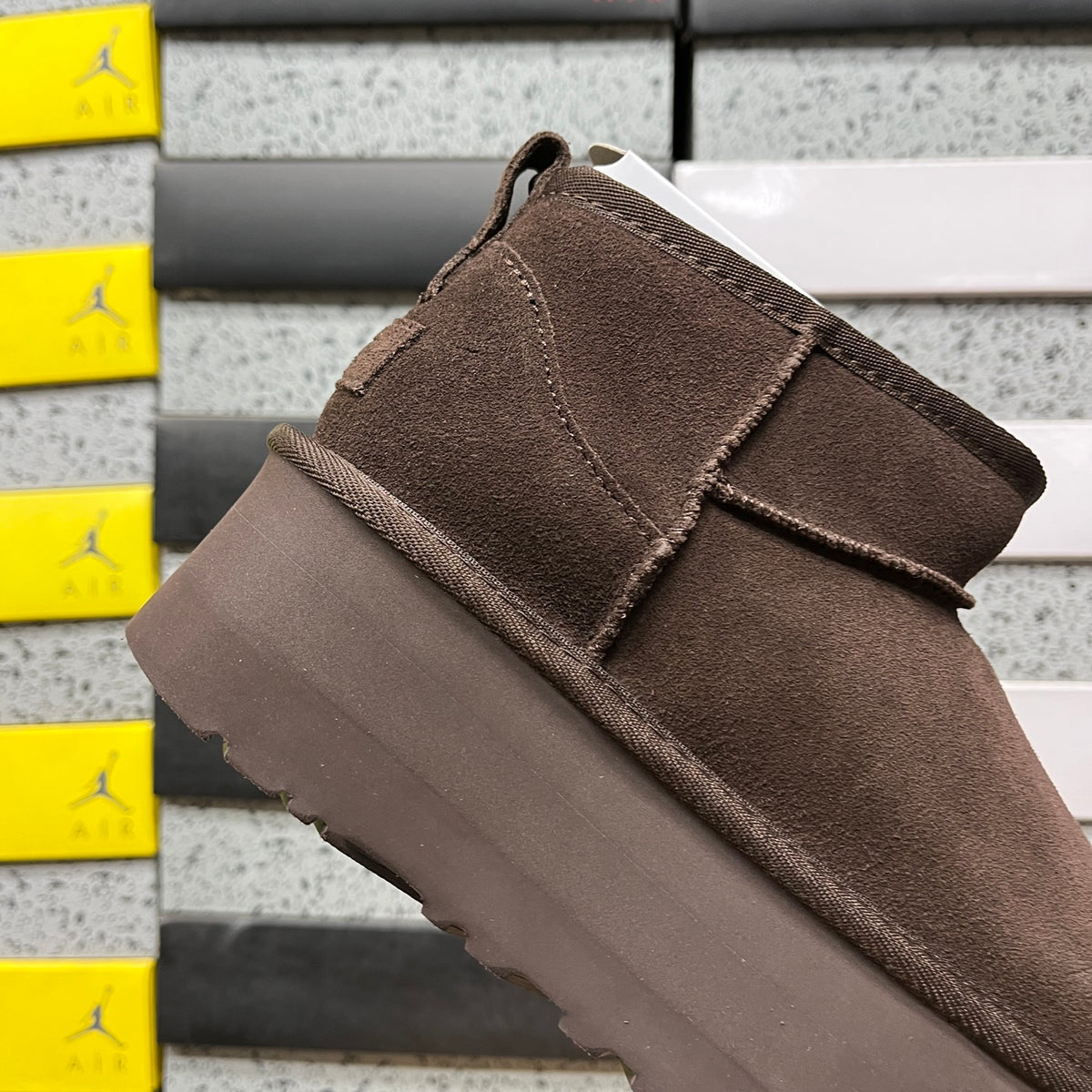 UGG Classic Ultra Mini Platform Boot – Chocolate (Sizes 35–40)