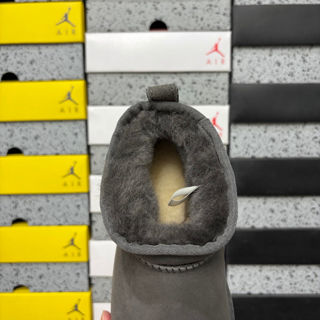 UGG Ultra Mini Boot – Charcoal (Sizes 35–44)