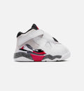 Air Jordan 8 Retro White and True Red – Infant/Toddler Lifestyle Shoe in White/Black/True Red