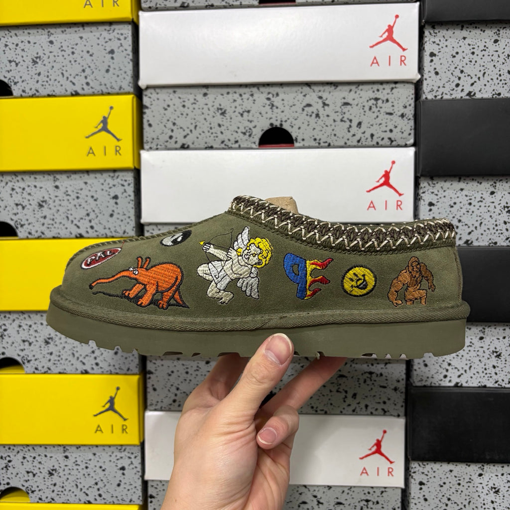 UGG x Palace Tazz Mule – Olive (Sizes 36–45)