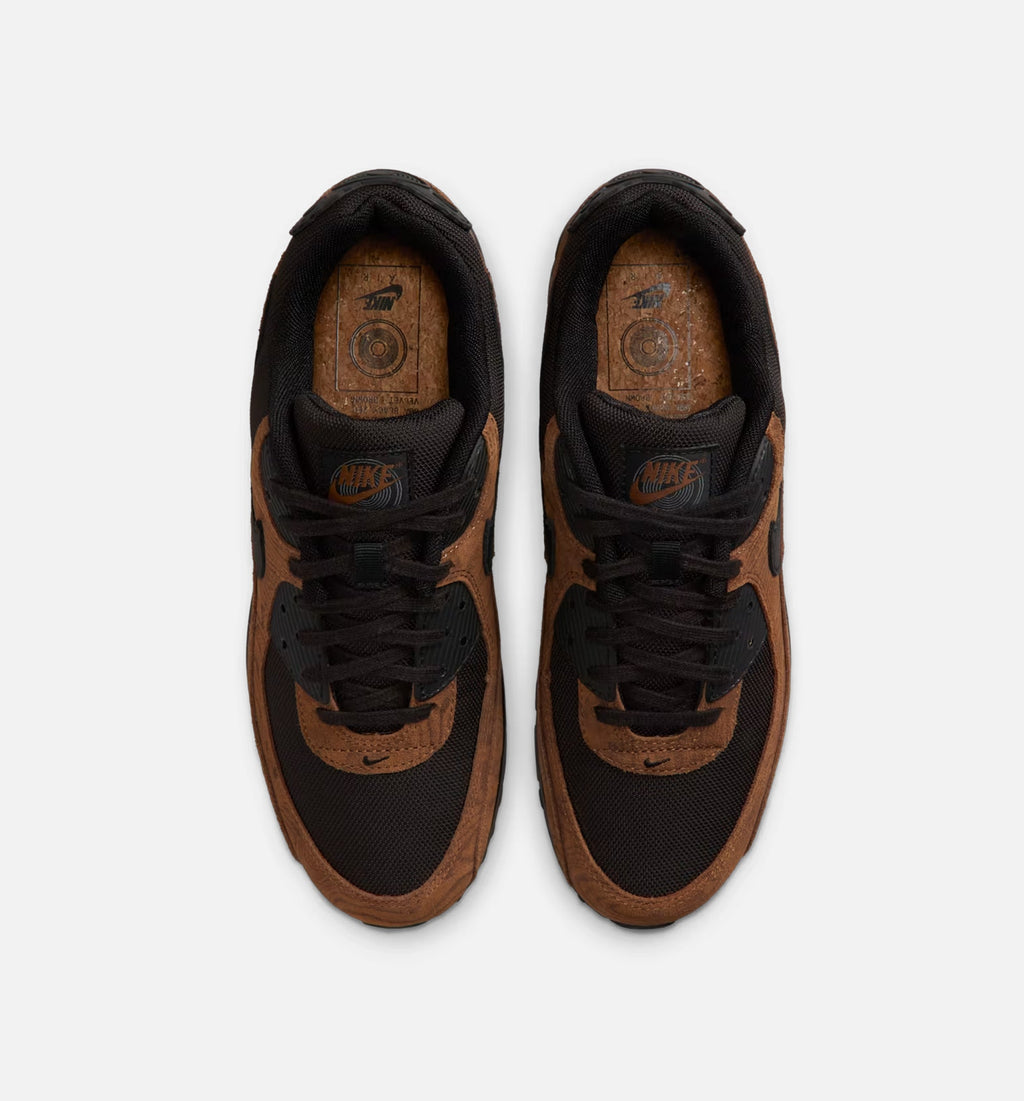 Nike Air Max 90 Premium “Light British Tan / Velvet Brown / Black” Men's Lifestyle Shoes