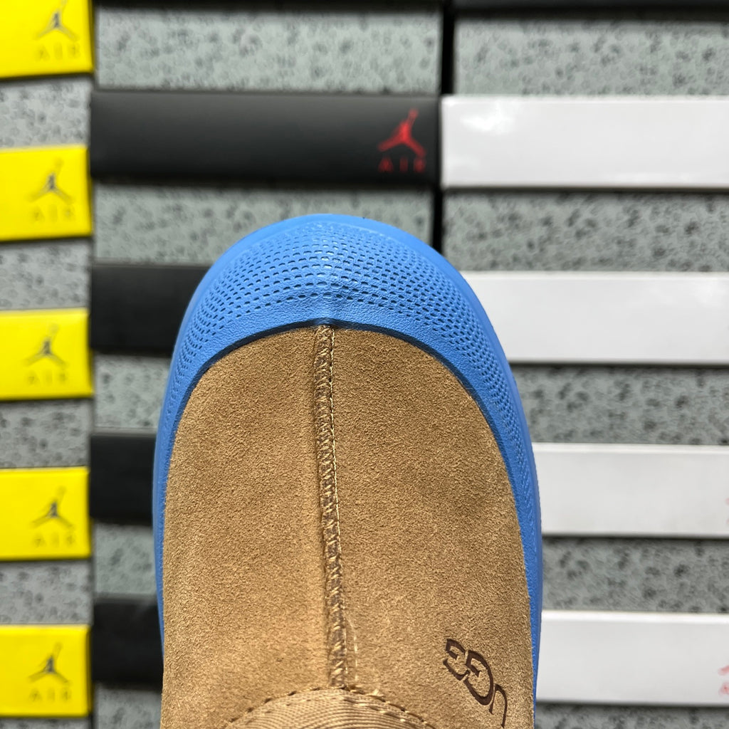 UGG Platform Sneaker – Caramel & Blue (Sizes 35–45)