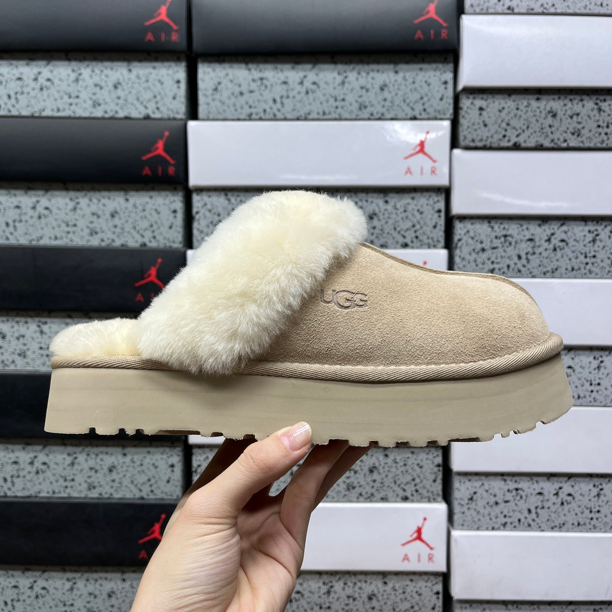 UGG Classic Ultra Mini Boot – Natural Oat (Sizes 35–40)