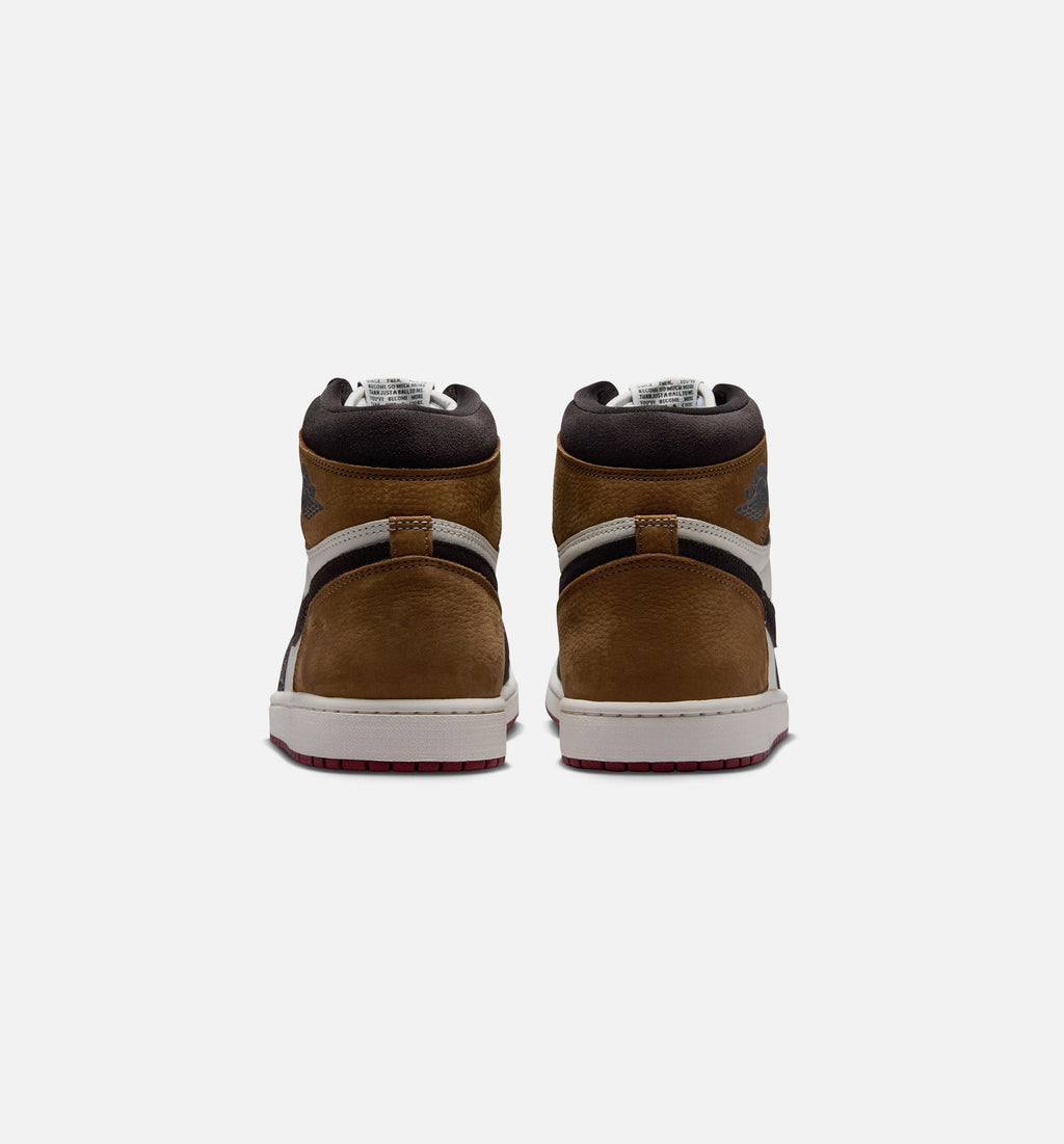 Air Jordan 1 Retro High OG 'Love Letter' - Men's Lifestyle Sneaker (Shadow Brown/Team Red/Light British Tan)
