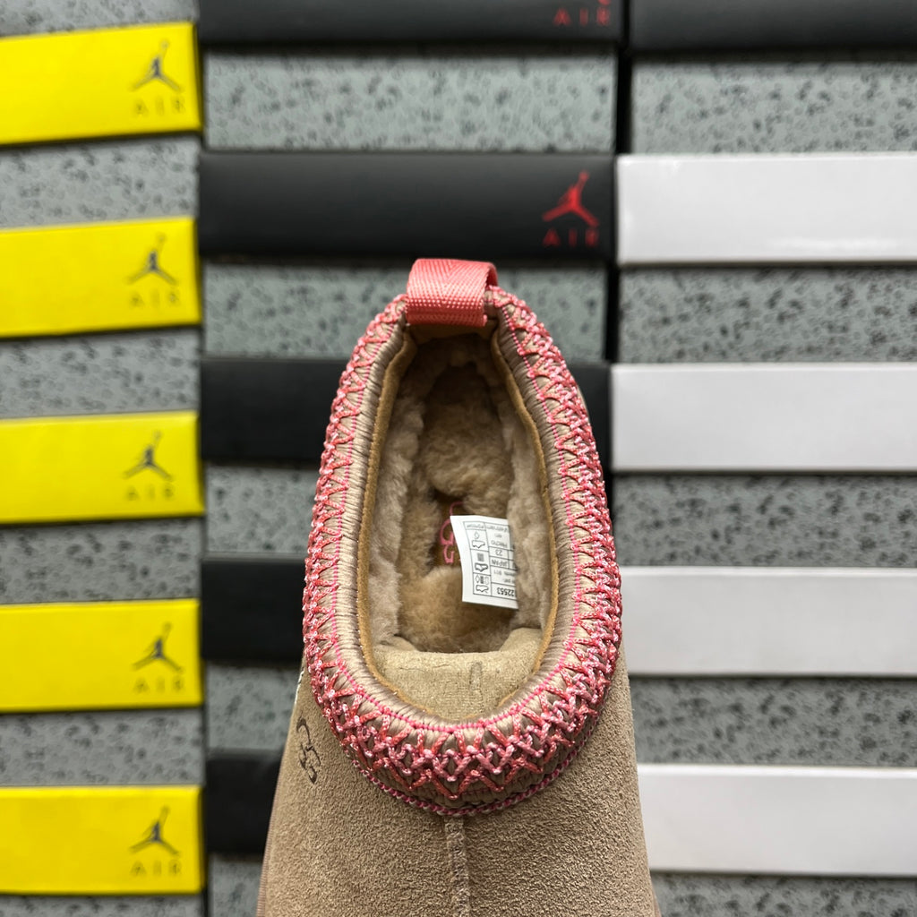 UGG Classic Ultra Mini Boot – Sand & Pink SugarSole (Sizes 35–40)
