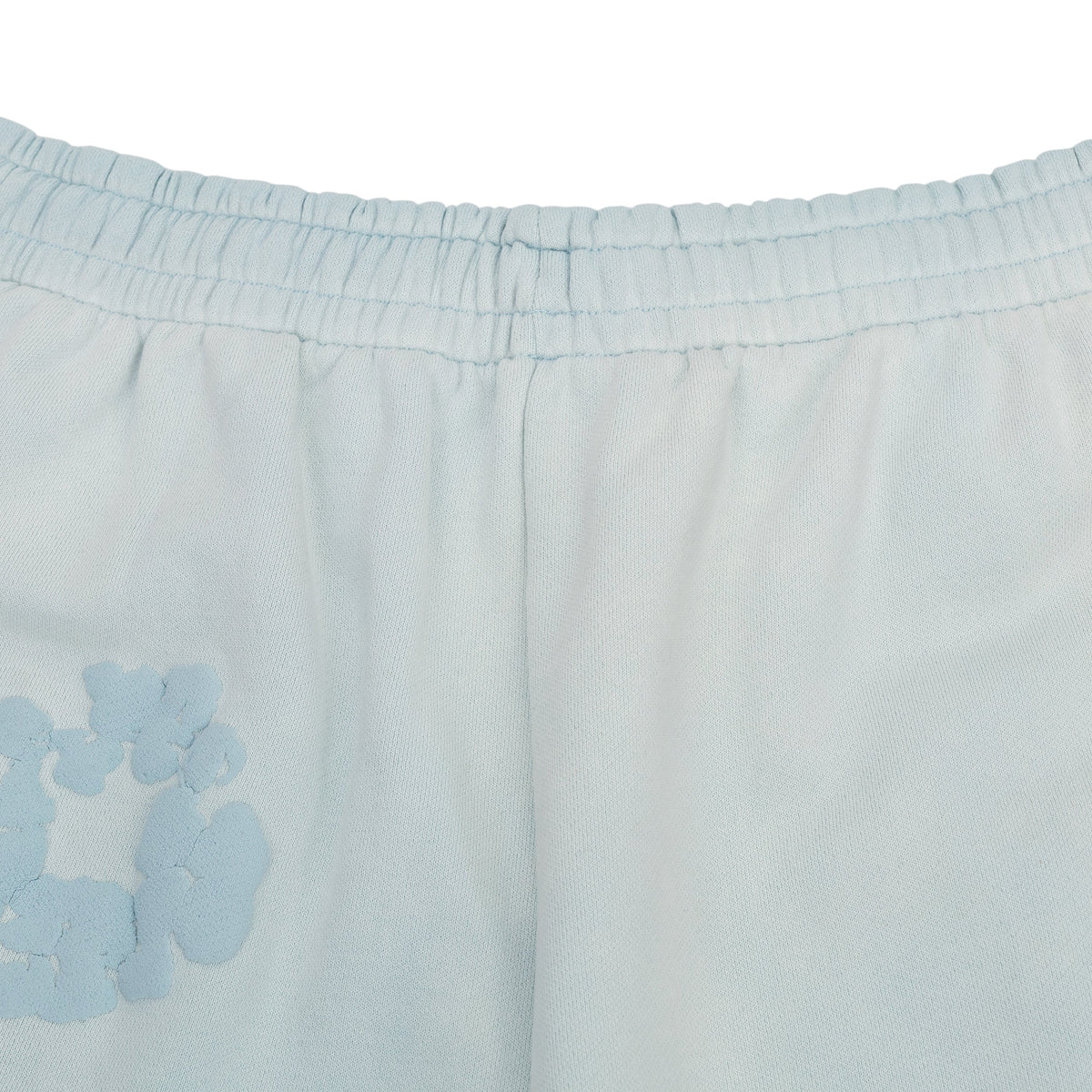 Blue Mono Wreath Sweatshorts