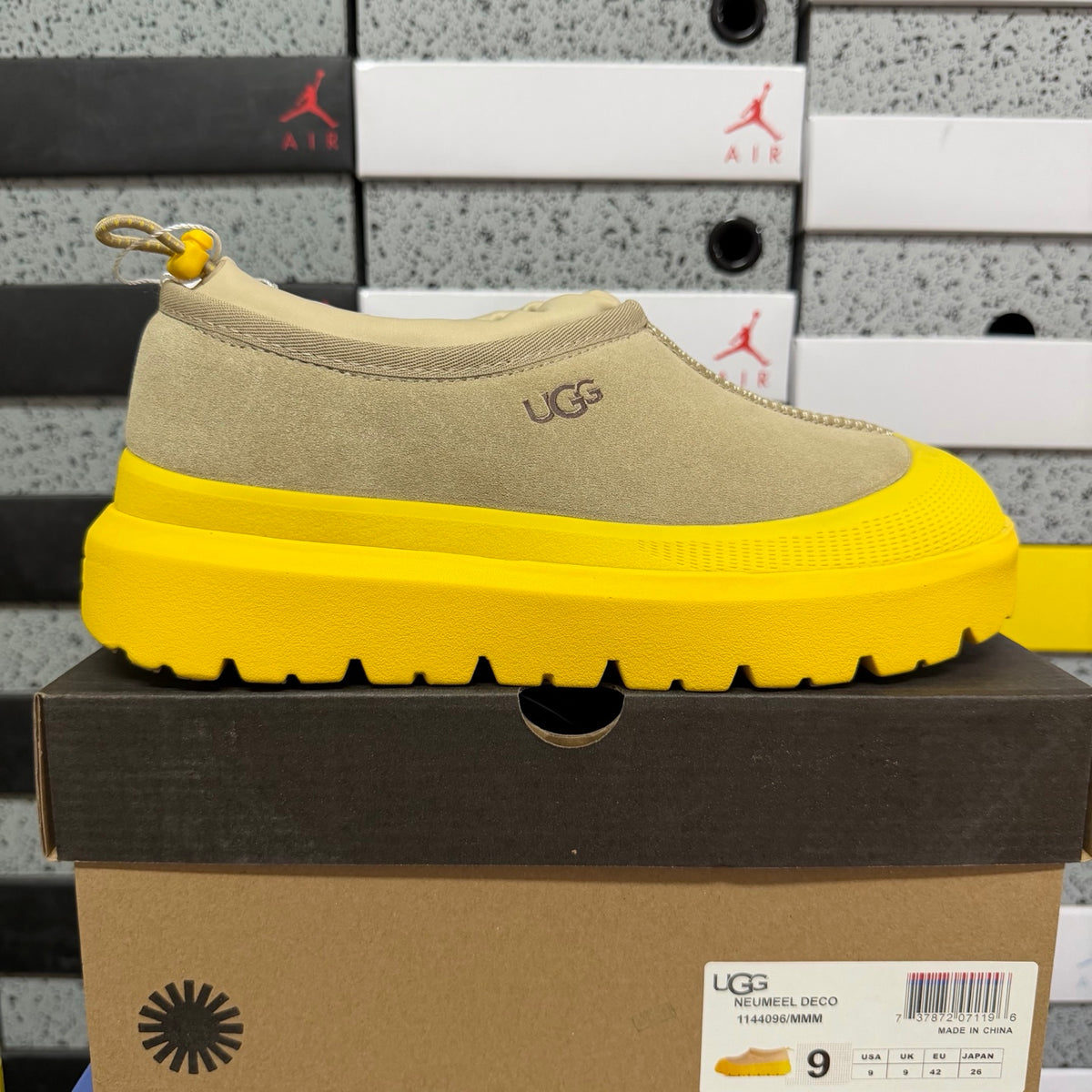 UGG Tasman Weather Hybrid – Sand/Yellow (Sizes 39–44)