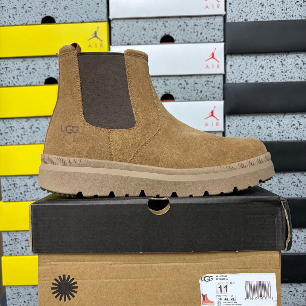 UGG Burleigh Chelsea Boot – Chestnut (Sizes 39–44)
