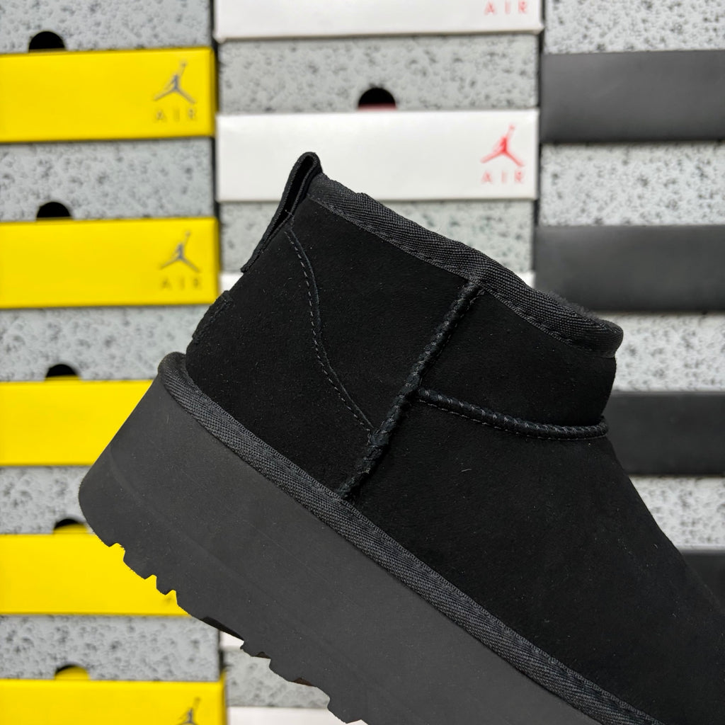 UGG Ultra Mini Platform Boot – Black | 5cm Platform