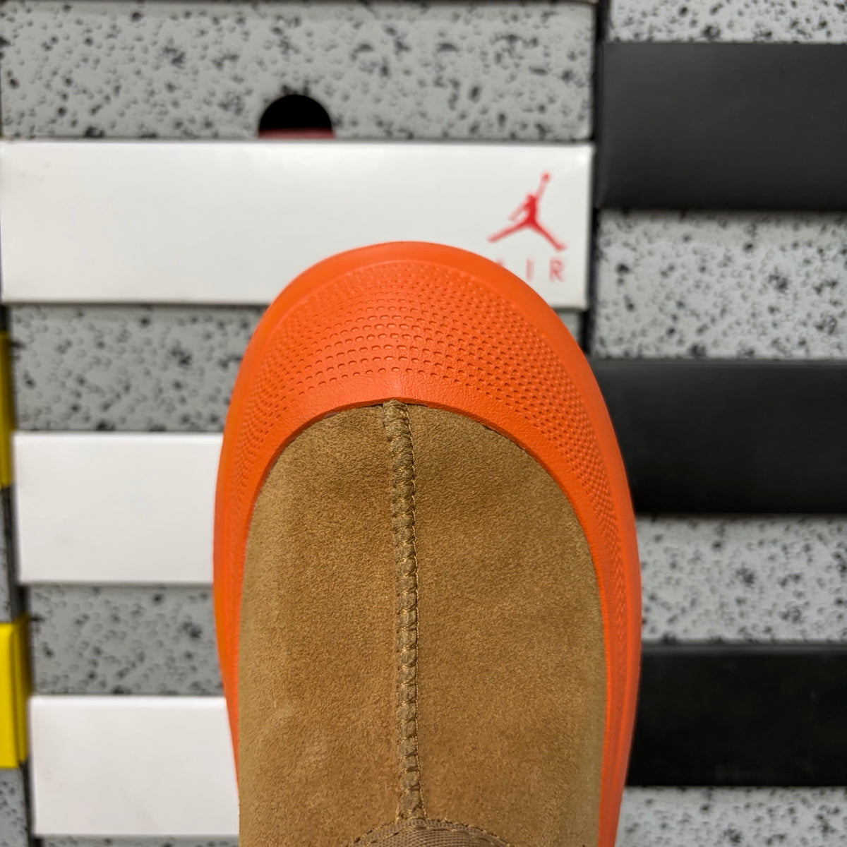 UGG Tasman Weather Hybrid – Tan/Orange (Sizes 39–44)