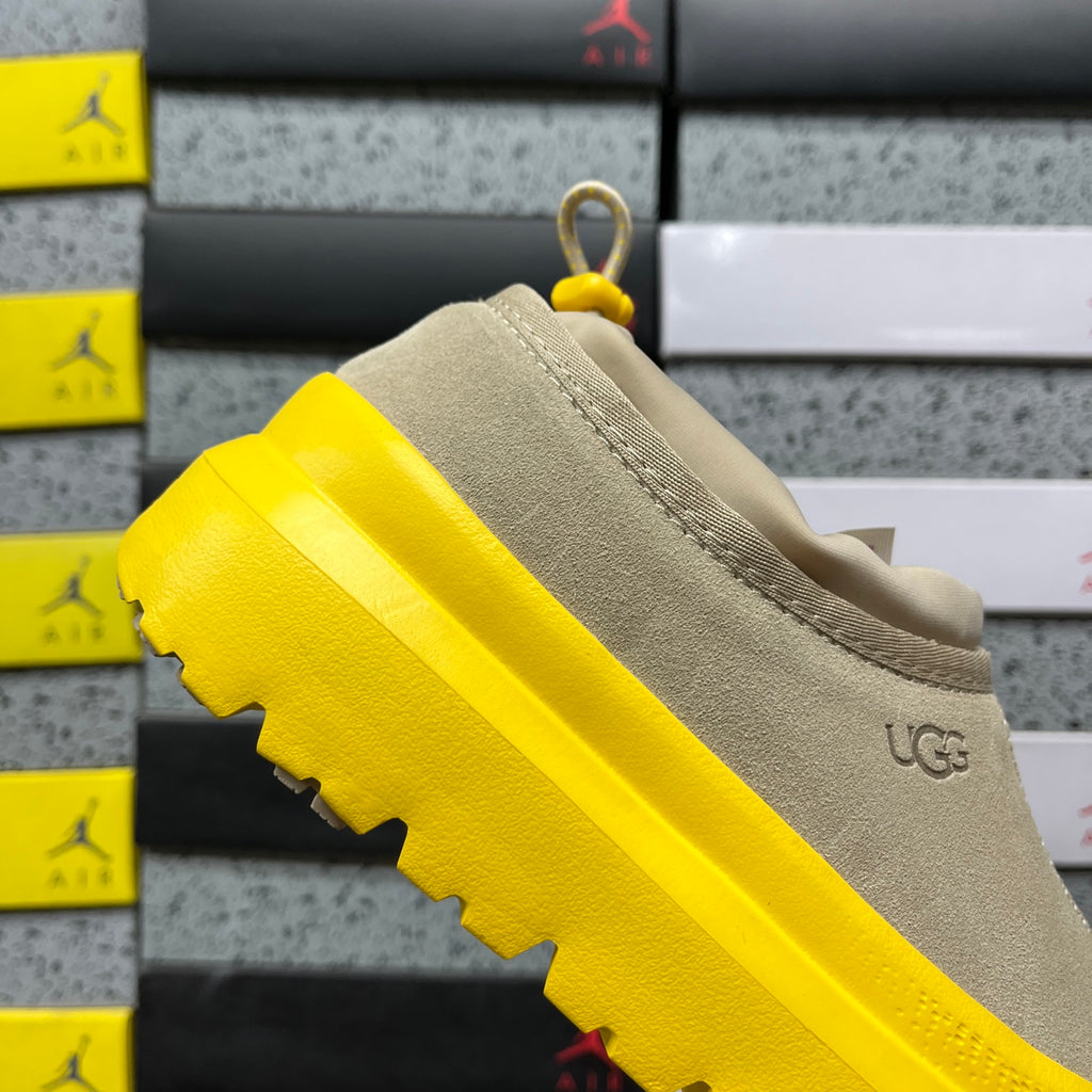 UGG Platform Sneaker – Sand & Yellow (Sizes 35–45)