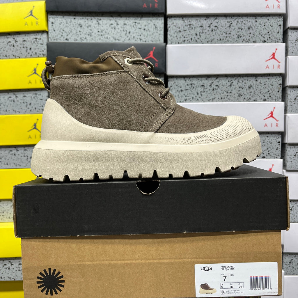 UGG Lace-Up Chukka Boot – Olive | Chunky Platform