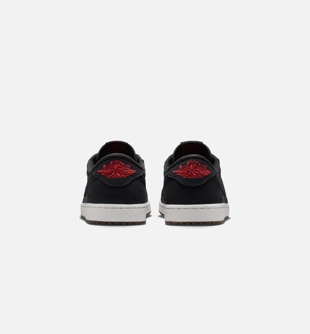 Air Jordan 1 Retro Low OG "Laser" Black and Varsity Red Men's Shoe – Black/Varsity Red/Summit White