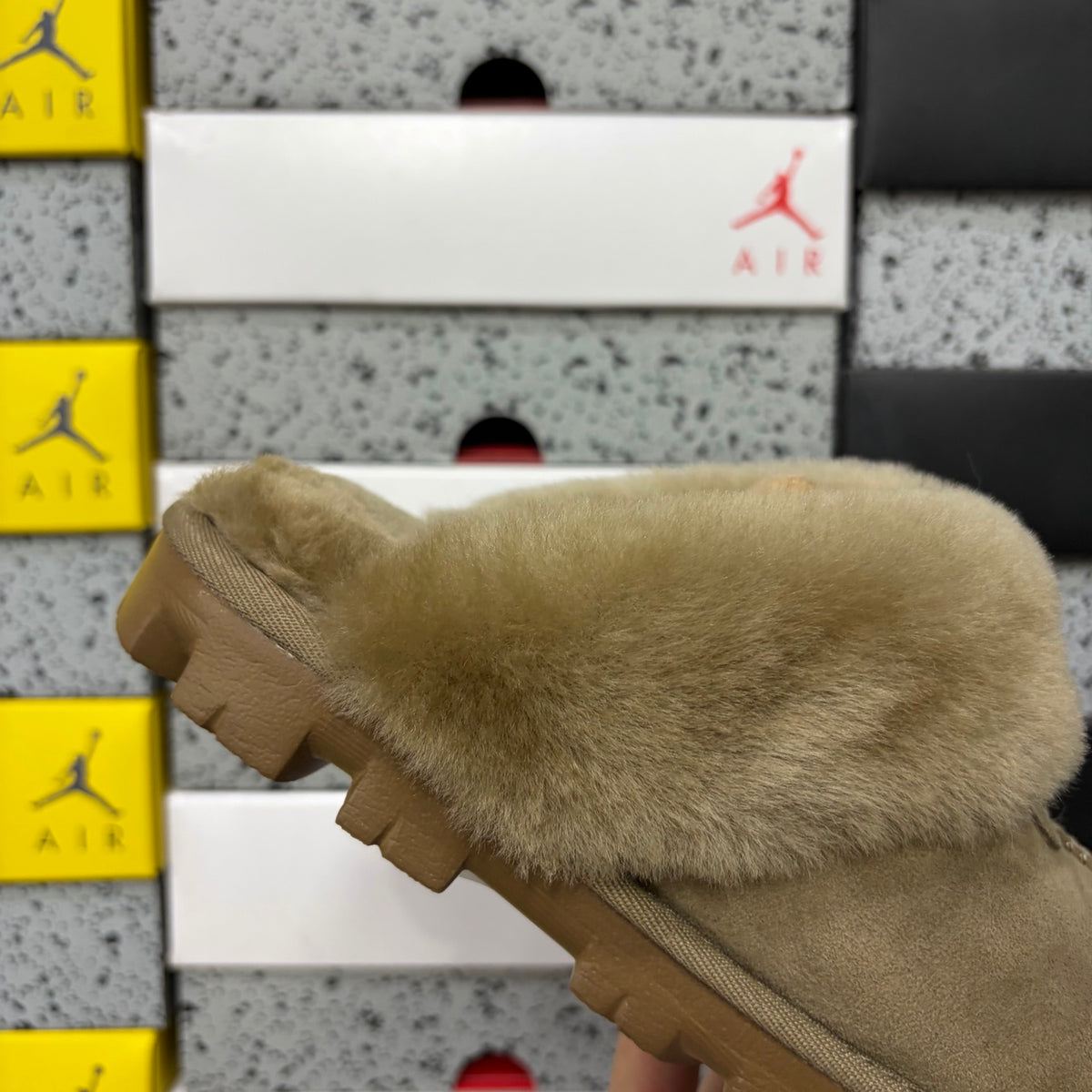 UGG Coquette Slipper – Antelope (Sizes 35–40)