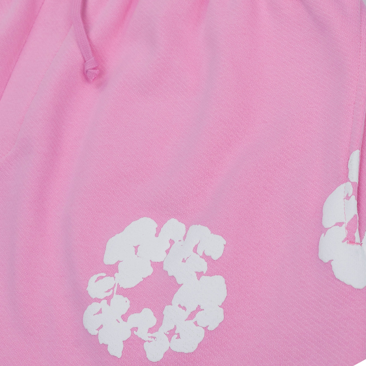 Pink Cotton Wreath Shorts