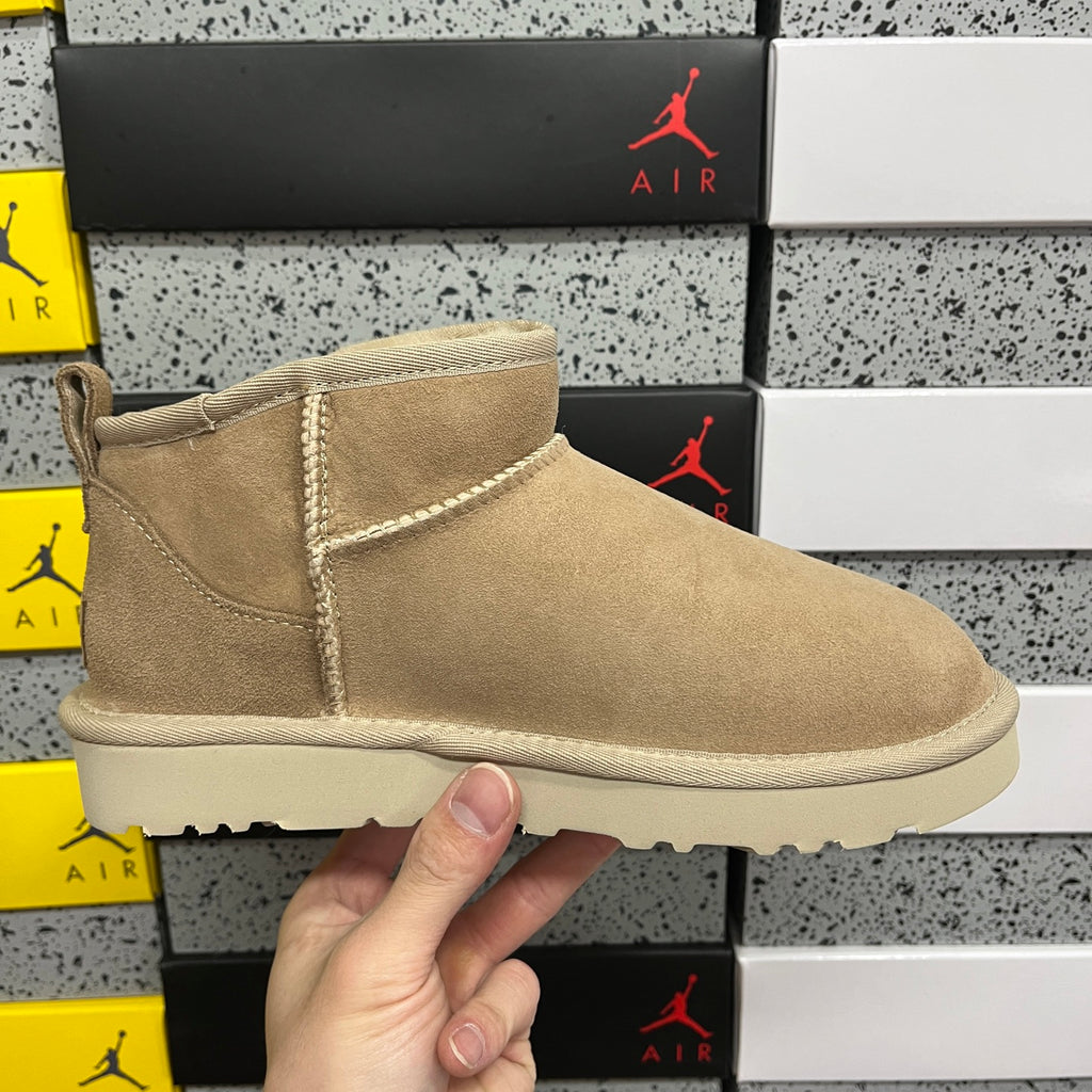UGG Classic Ultra Mini Boot – Sand (Sizes 35–44)