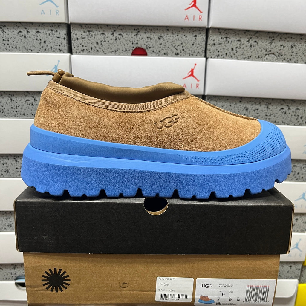 UGG Tasman Weather Hybrid – Camel/Blue (Sizes 39–44)