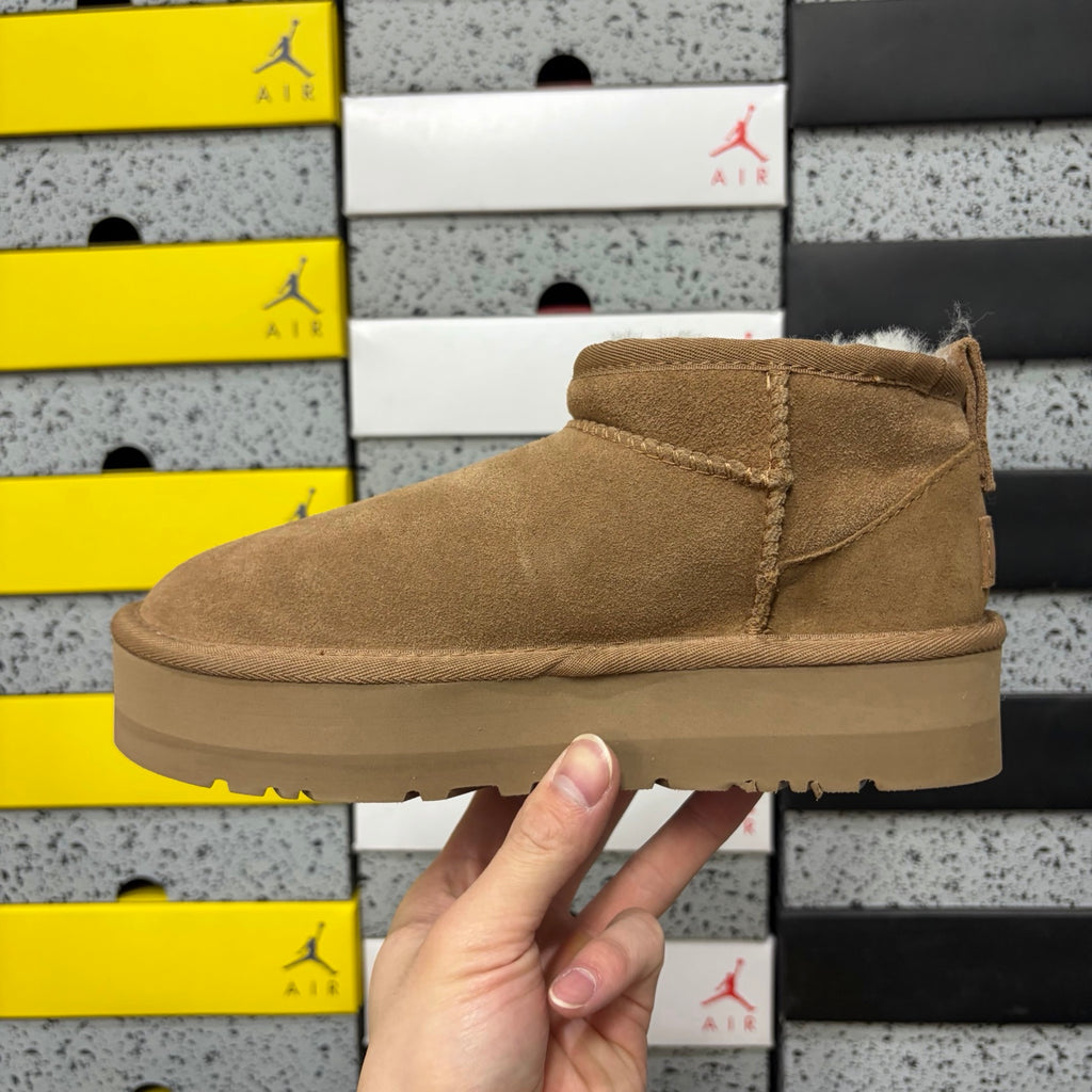 UGG Ultra Mini Platform Boot – Chestnut (Sizes 35–40)