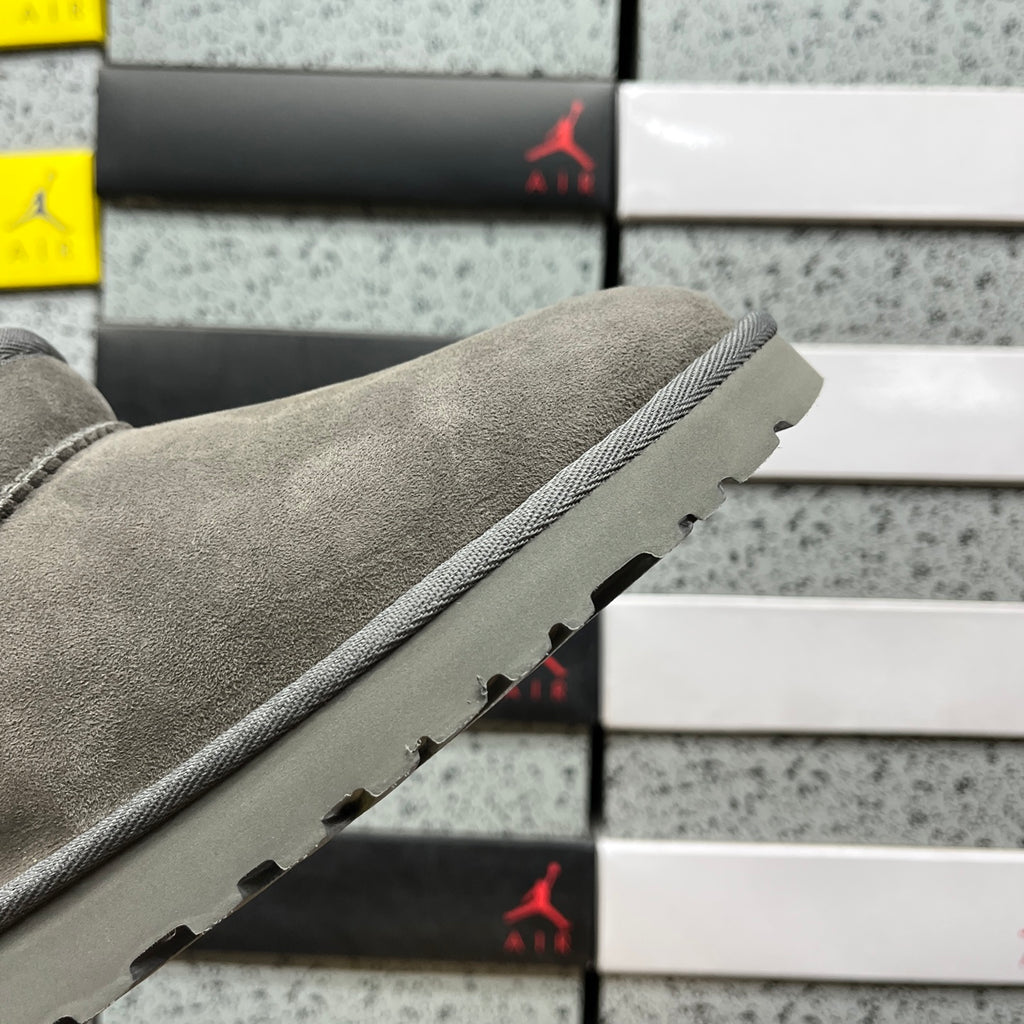 UGG Classic Mini Boot – Gray (Sizes 35–40)