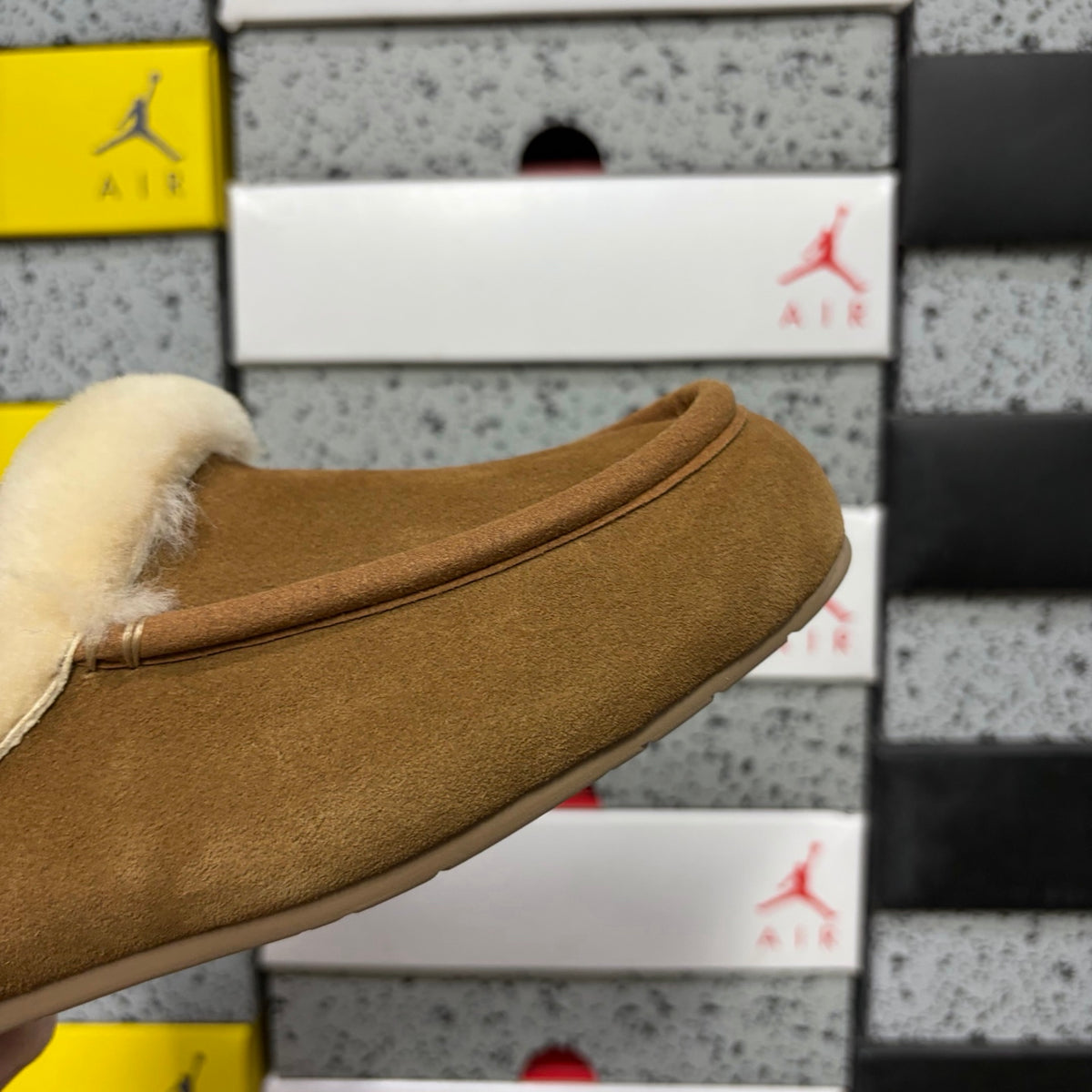 UGG Kallen Lace Moccasin – Chestnut (Sizes 35–40)
