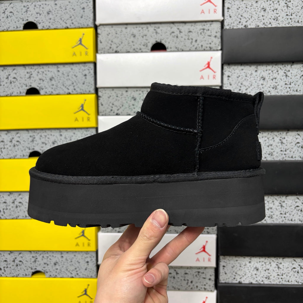 UGG Ultra Mini Platform Boot – Black | 5cm Platform