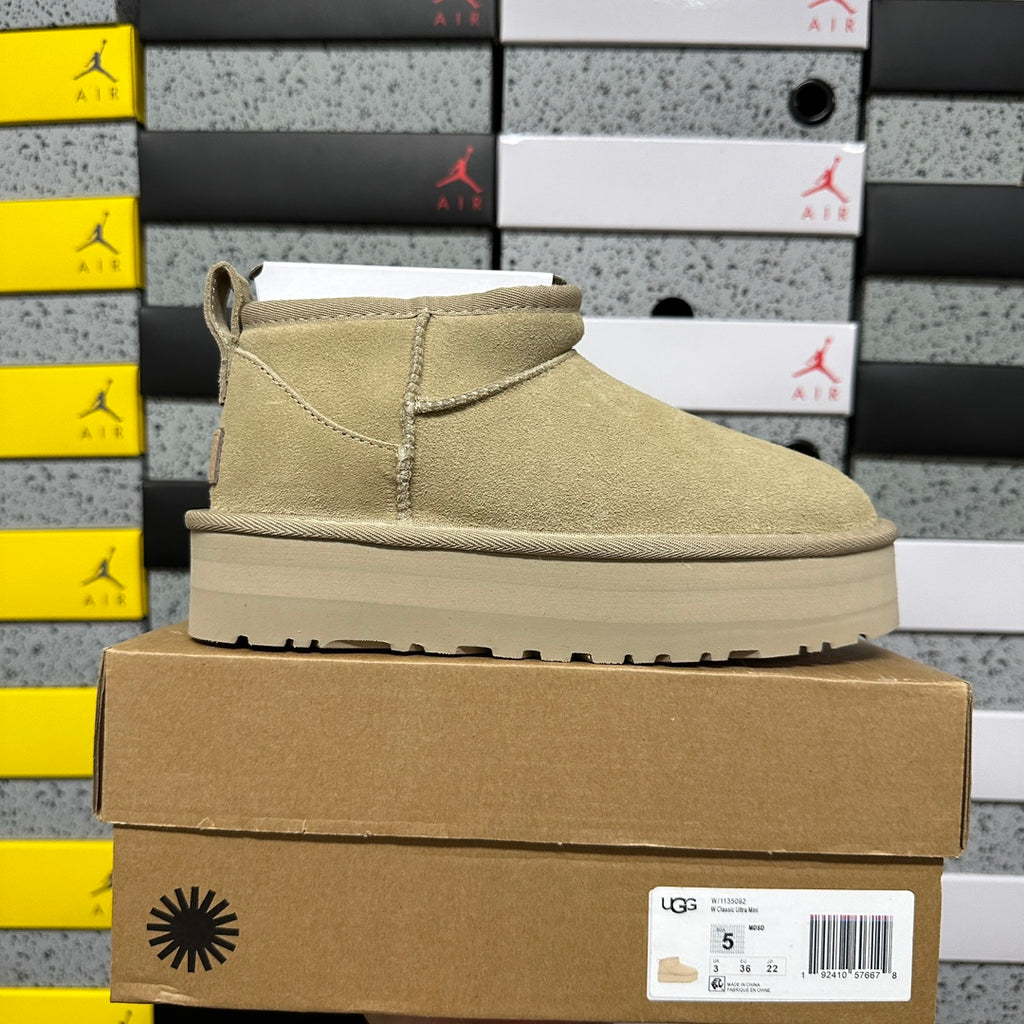 UGG Ultra Mini Platform Boot – Sage Green