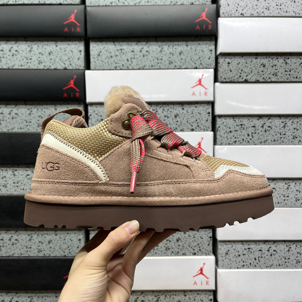 UGG Lowmel Sneaker – Camel Pink (Sizes 35–44)