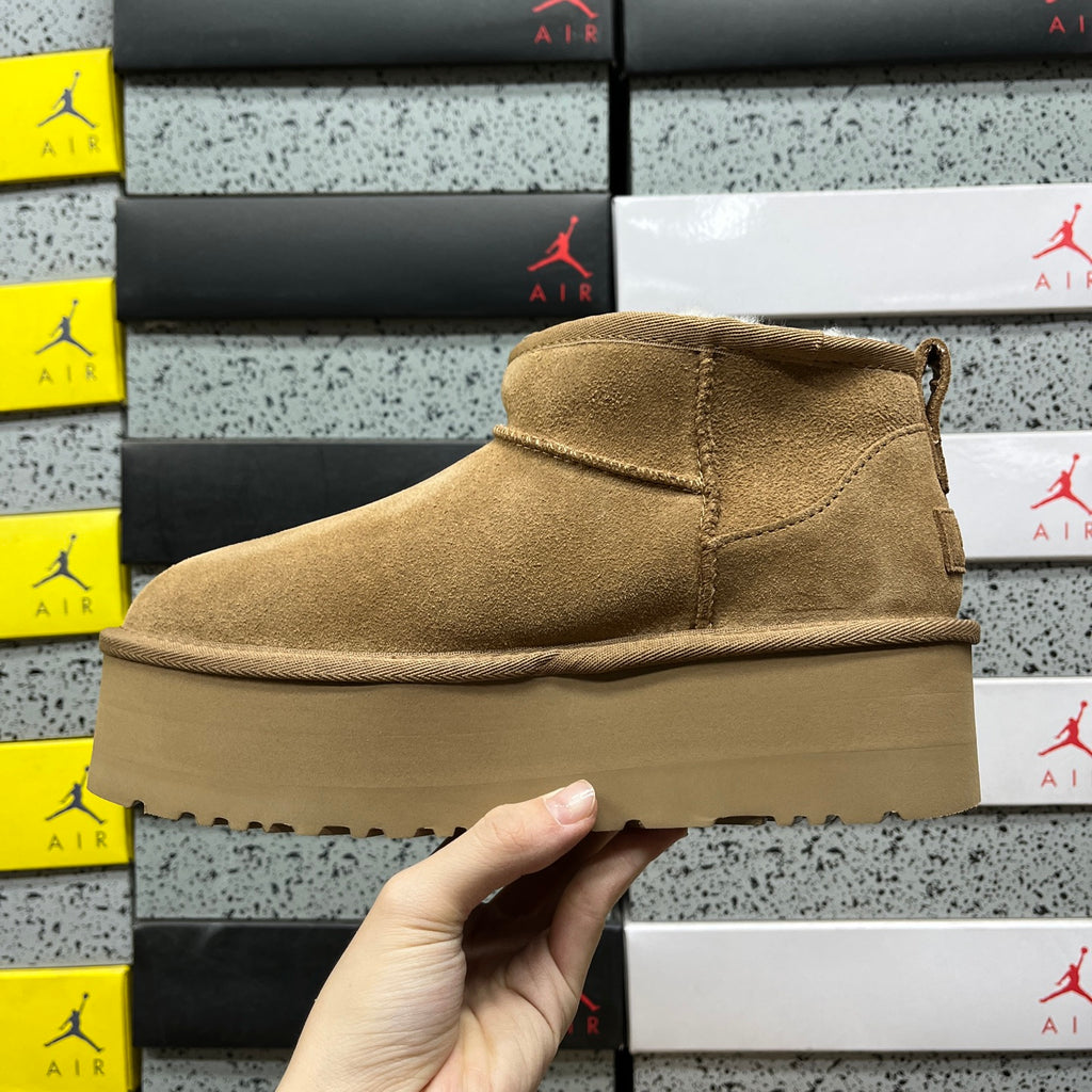 UGG Classic Ultra Mini Platform Boot – Chestnut (Sizes 35–40)