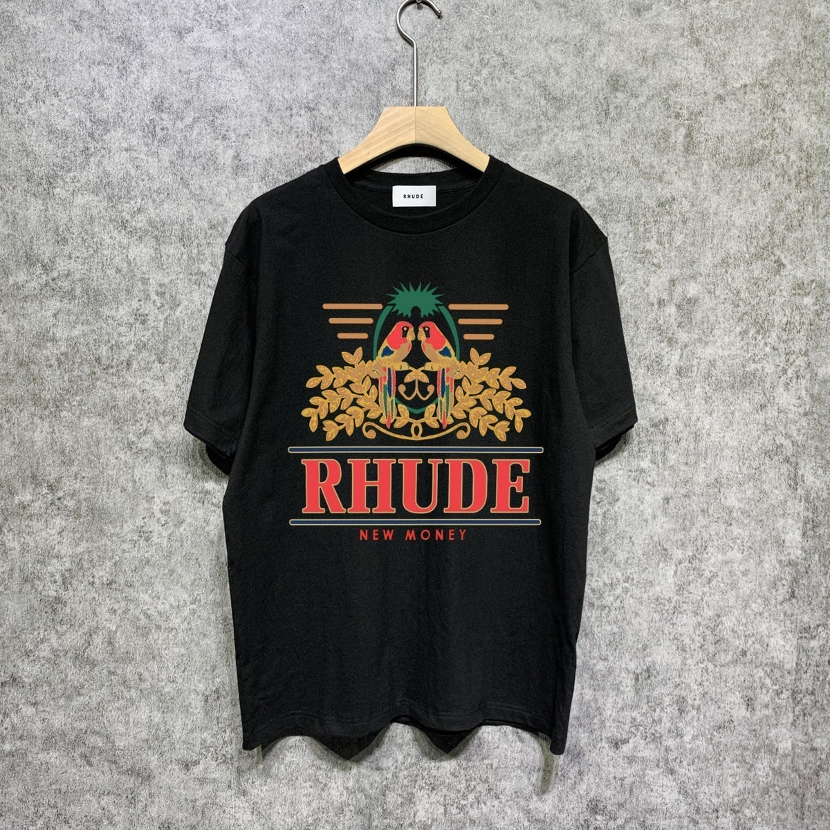 Rhude T-shirts Printed Trendy Pure Cotton