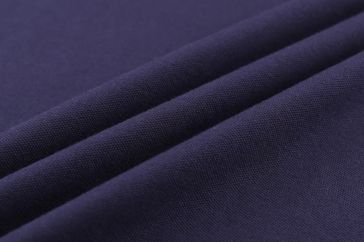 Men's Ringer‑Trim Crew‑Neck Short‑Sleeve T‑Shirt, Small Pony Embroidery