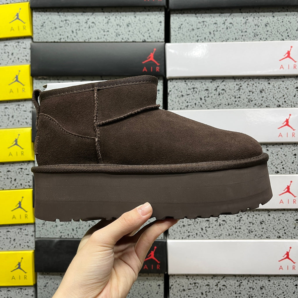 UGG Classic Ultra Mini Platform Boot – Chocolate (Sizes 35–40)