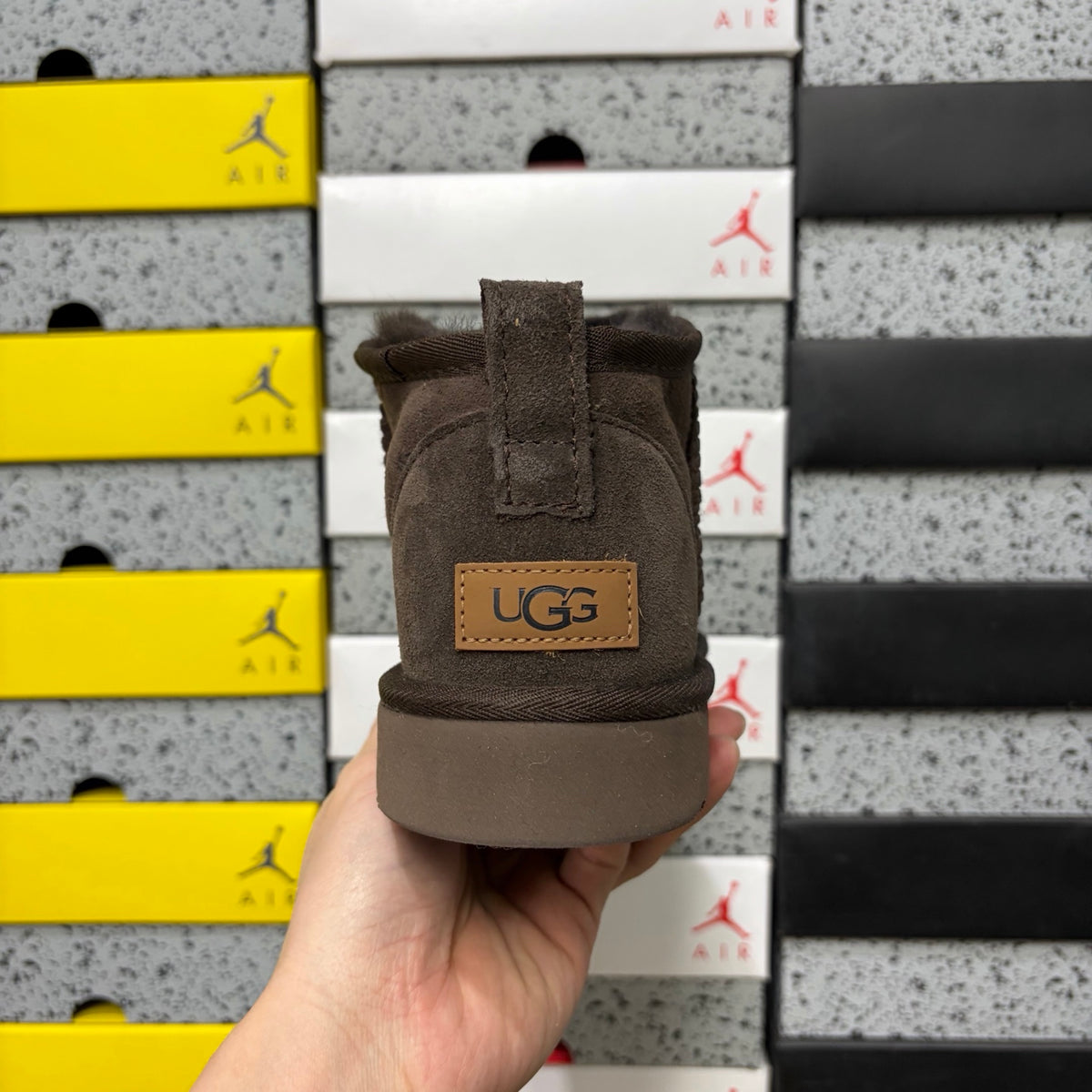 UGG Classic Ultra Mini Boot – Chocolate (Sizes 35–44)