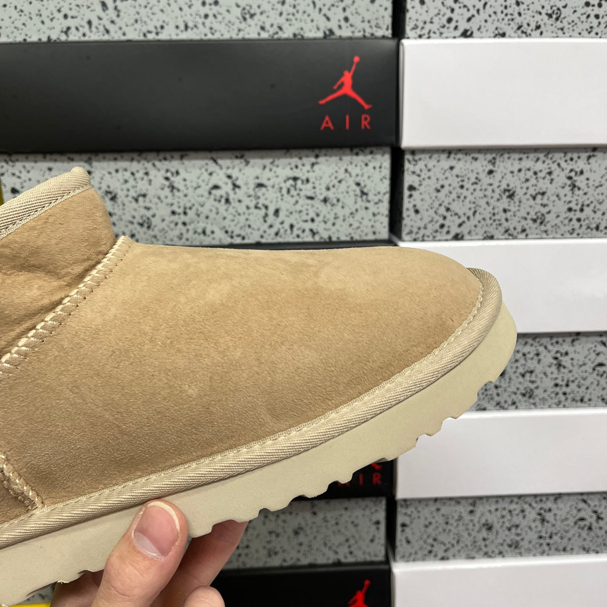 UGG Classic Ultra Mini Boot – Sand (Sizes 35–44)