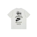 Stussy The Wide World Tribe T Shirt Loose Casual T-Shirts Same for Men and Women
