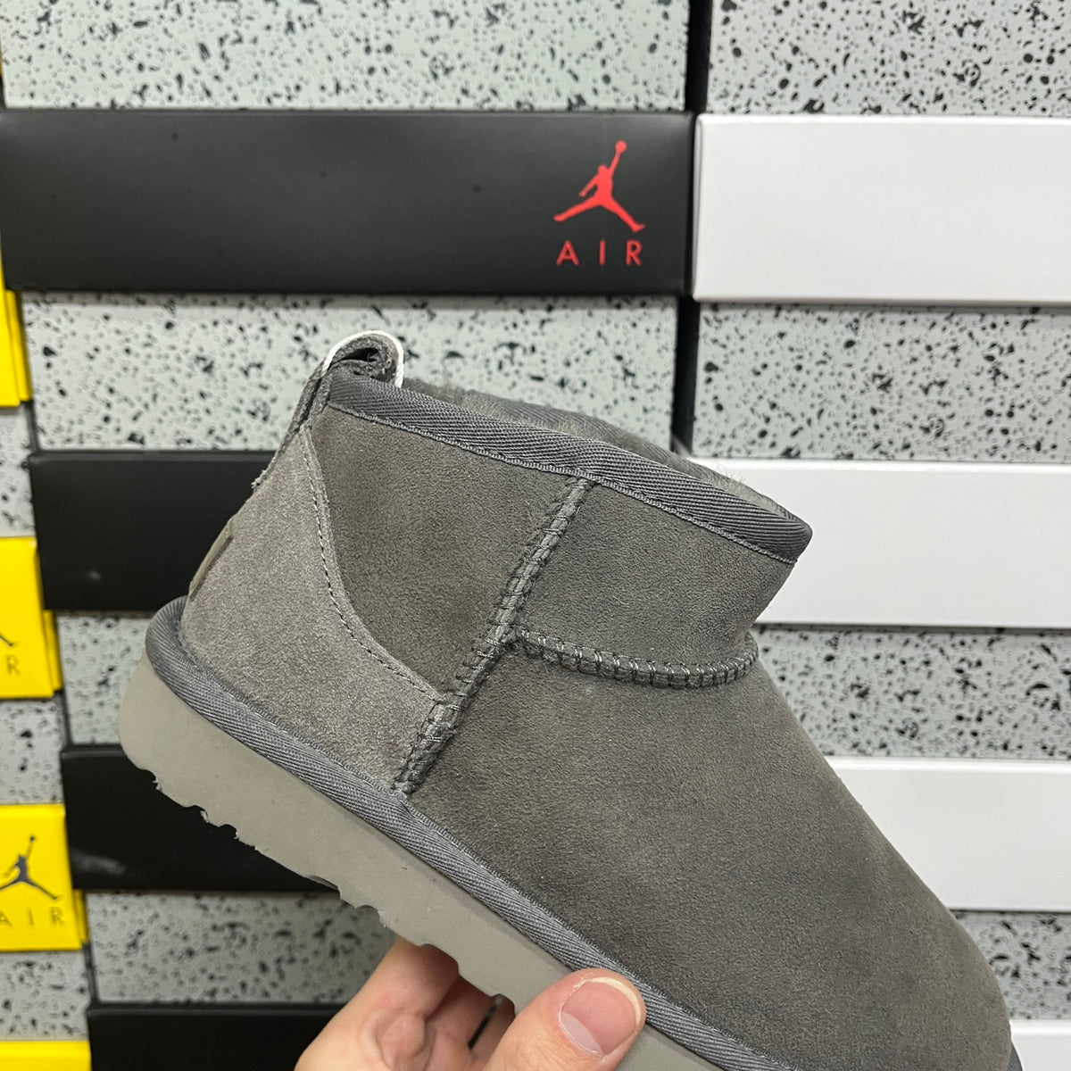 UGG Classic Ultra Mini Boot – Grey (Sizes 35–44)