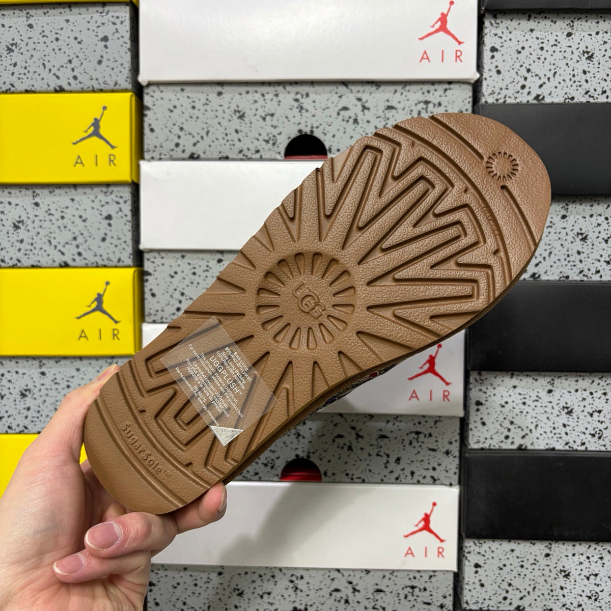UGG x Palace Tazz Mule – Olive Sukajan Dragon Embroidery (Sizes 36–45)