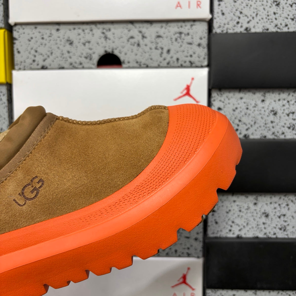 UGG Tasman Weather Hybrid – Tan/Orange (Sizes 39–44)