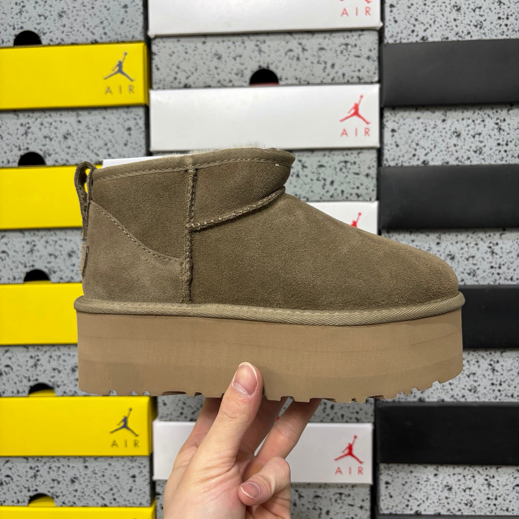 UGG Ultra Mini Platform Boot – Taupe | 5cm Platform