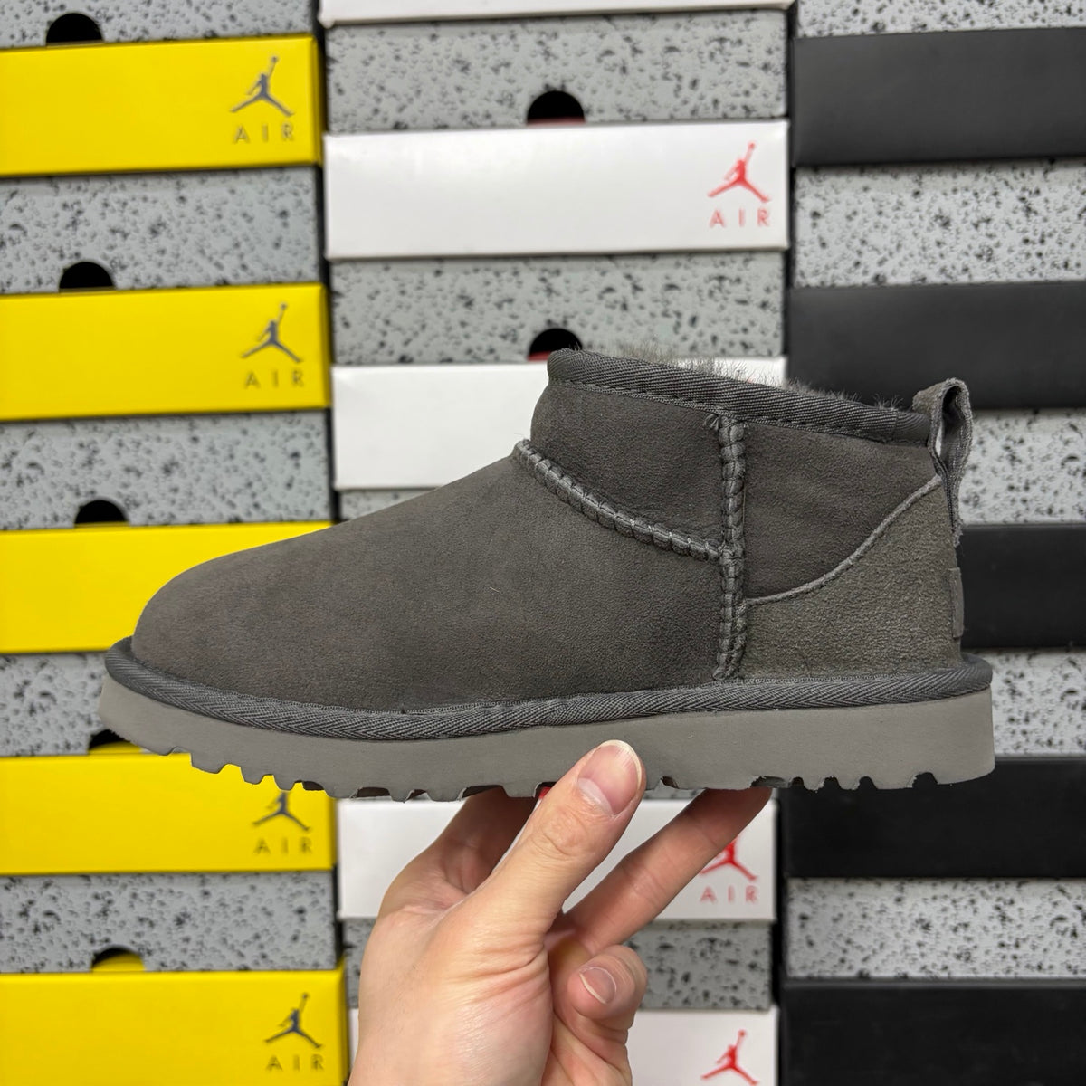 UGG Ultra Mini Boot – Charcoal (Sizes 35–44)