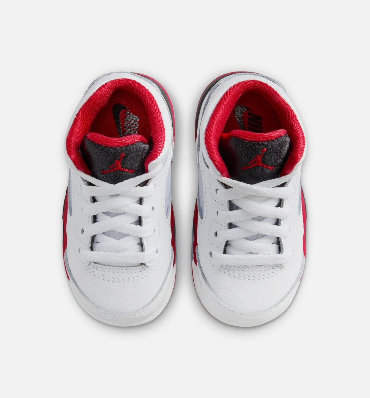 Air Jordan 5 Retro Fire Red Infant & Toddler Lifestyle Shoes - Fire Red/White