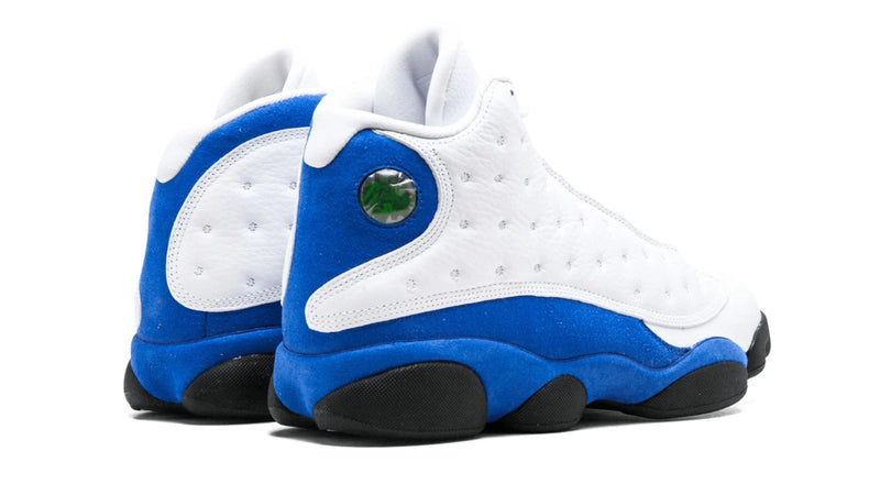 Air Jordan 13 Retro 'Hyper Royal' – Vibrant Blue & White AJ13 with Holographic Eye & Bold Panther Energy