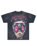 Hellstar The Future T-Shirt Black/Pink