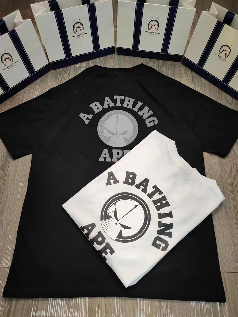 BAPE Neighborhood Ape Head Men's T-Shirt - White