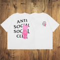 ASSC White Tee – Bear Graphic Print