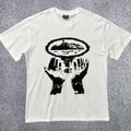 Corteiz "CRTZ" Cartoon Eyes Graphic T-Shirt – White | Streetwear