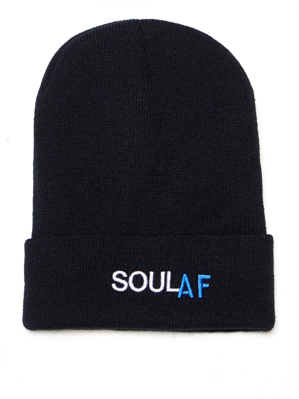 SOULAF BLACK BEANIE