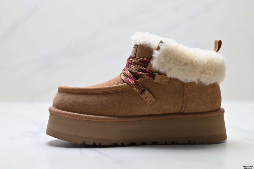 UGG Funkarra Shearling Platform Winter Boots
