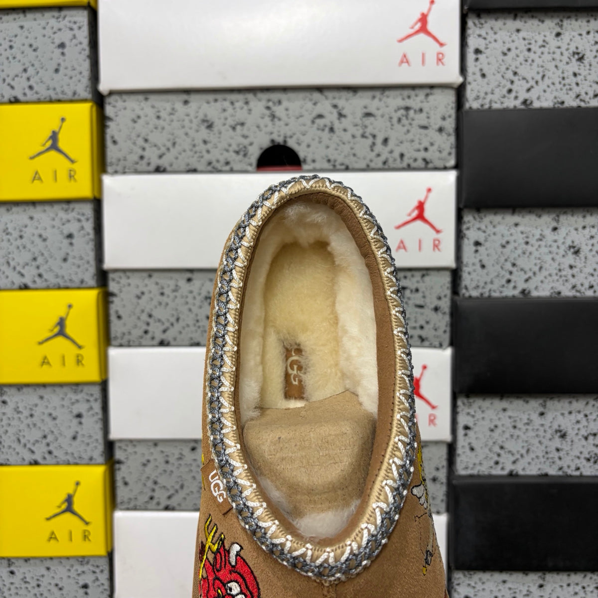UGG x Palace Tazz Mule – Chestnut (Sizes 36–45)