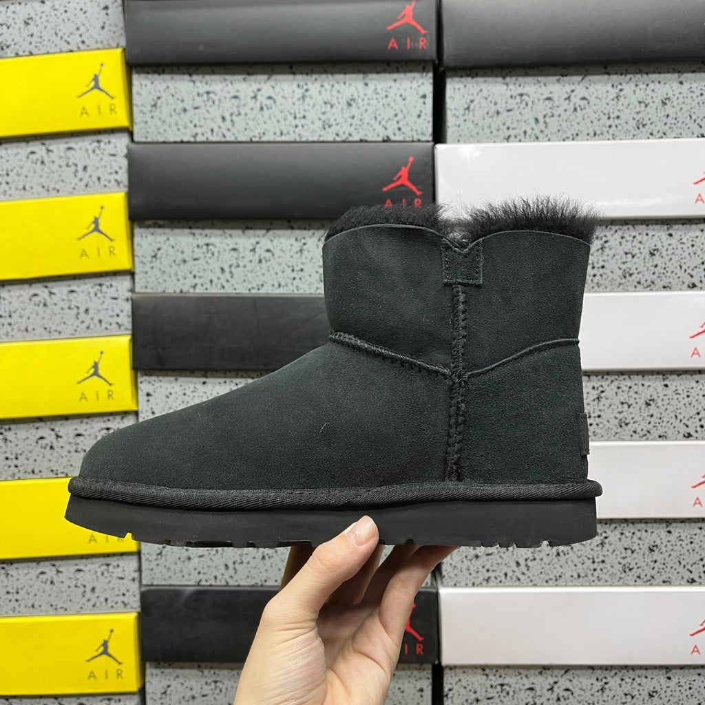 UGG Bailey Button Mini Boot – Black
