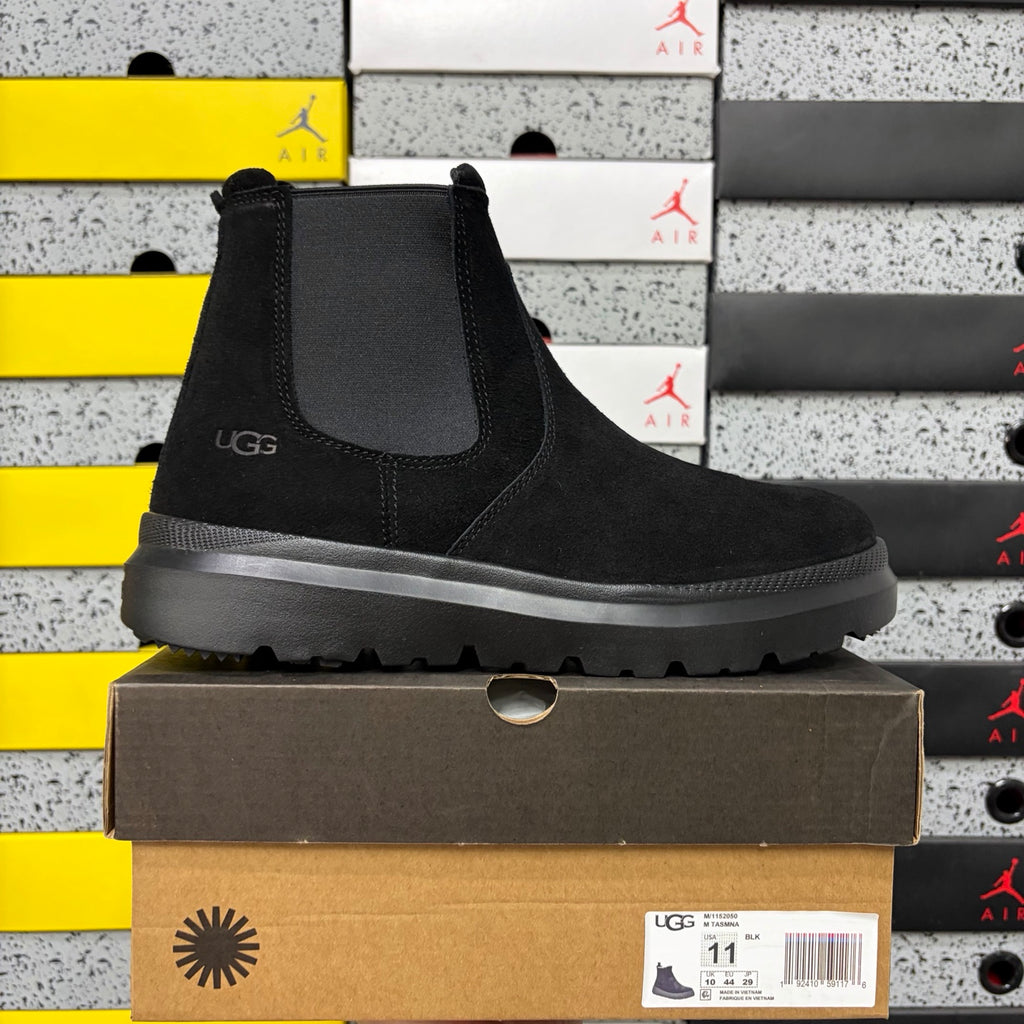 UGG Burleigh Chelsea Boot – Black (Sizes 39–44)